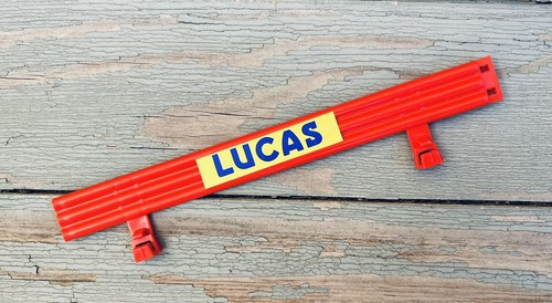 Scalextric Classic 1:32 Track Armco Barrier Lucas Fence C274 - Red - Picture 1 of 2
