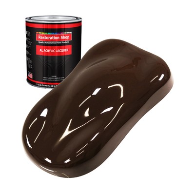 Restoration Shop Dakota Brown Acrylic Lacquer Quart Auto Paint Color