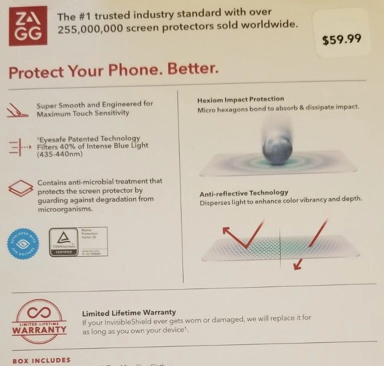 APPLE IPHONE screen protector: For IPHONE 14 PRO, 14 PRO MAX, 14 PLUS - Image 2 of 4
