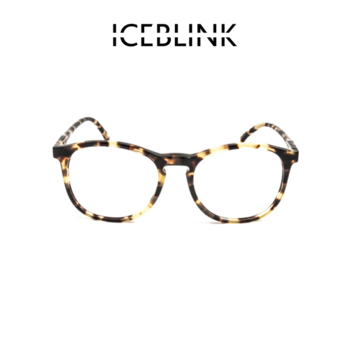 Made in Italy Iceblink #007 Amber Turtle 51 22 140 + Hoya Le Reading Glasses - Picture 1 of 18