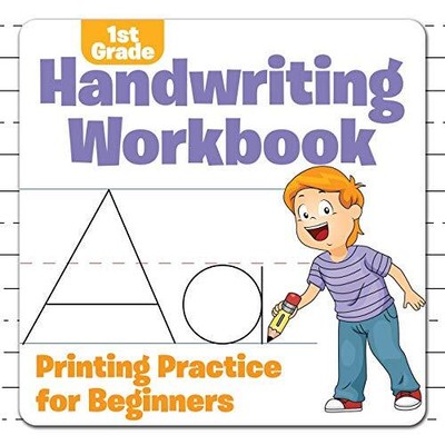 Handschrift-Arbeitsbuch 1. Klasse: Druckübung für Anfänger von Baby...