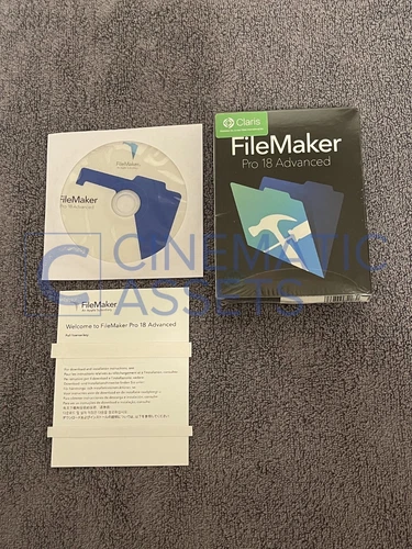 FileMaker Pro 18 Advanced Software for Apple Macintosh & Windows, Free Shipping