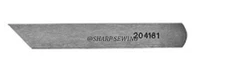 LOWER KNIFE #204161 (323-870-213) fits PEGASUS M600 SERIES 5 THREAD OVERLOCK