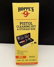 Hoppe's Pistol Cleaning Kit 9mm  Storage Box Never Used Opened Box