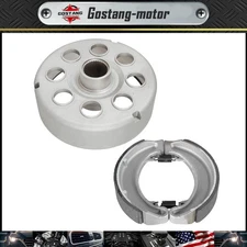 Rear Brake Drum Hub & Shoes For Honda 1988-2000 TRX300 TRX300FW 2x4 4x4 Fourtrax