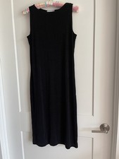 Classic Black sleeveless stretch dress Size S$25