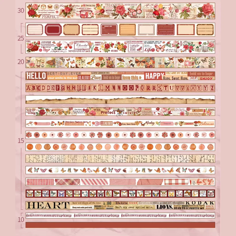 Floral Gallery Washi Tape Box - image 4 of 4