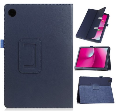 For REVVL Tab 2 (2025) Tablet 10.1'' PU Leather Protective Folio Case with Stand