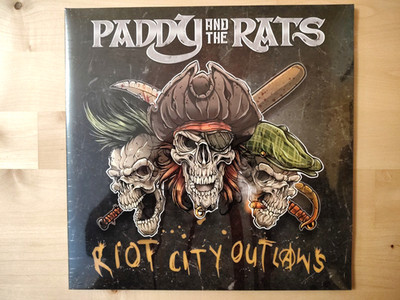 NEU / OVP / Ungespielt: Black Vinyl: Paddy And The Rats - Riot City Outlaws / LP
