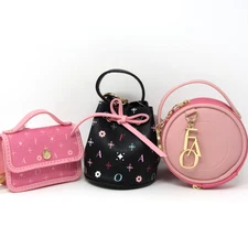 FAO Schwarz Mini Prince, St Bucket, Chelsea Noho Mini Bag Charm Keychain Variety