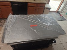 Acrylic Sign Holder 25-1/4 x40 Inch Double-Sided Clear Plexiglass Retail Display