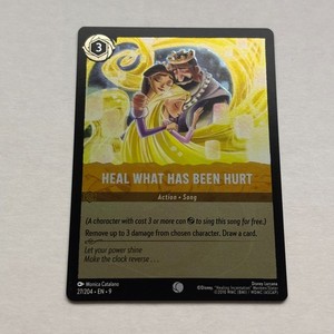 Heal What Has Been Hurt 27/204 Disney Lorcana Fabled Common Cold Foil Card NM