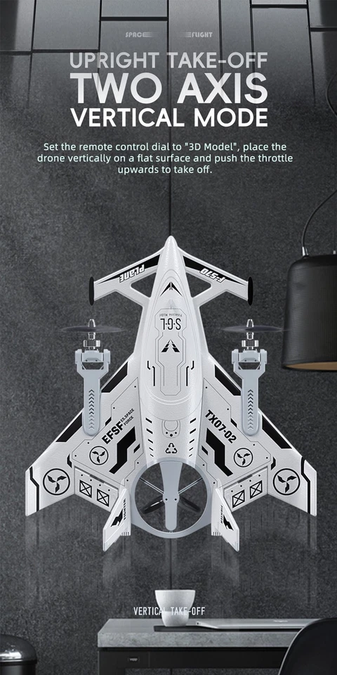 RC Plane SG-F35 Aerobatic Fighterc 8CH EPP 6-Axis Gyros 2.4G 3Mode Flight Glider - Bild 3 von 4