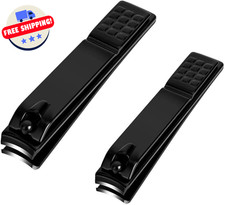 Nail Clippers Set, Sharp Stainless Steel Fingernail Clipper  Toenail Clippers,