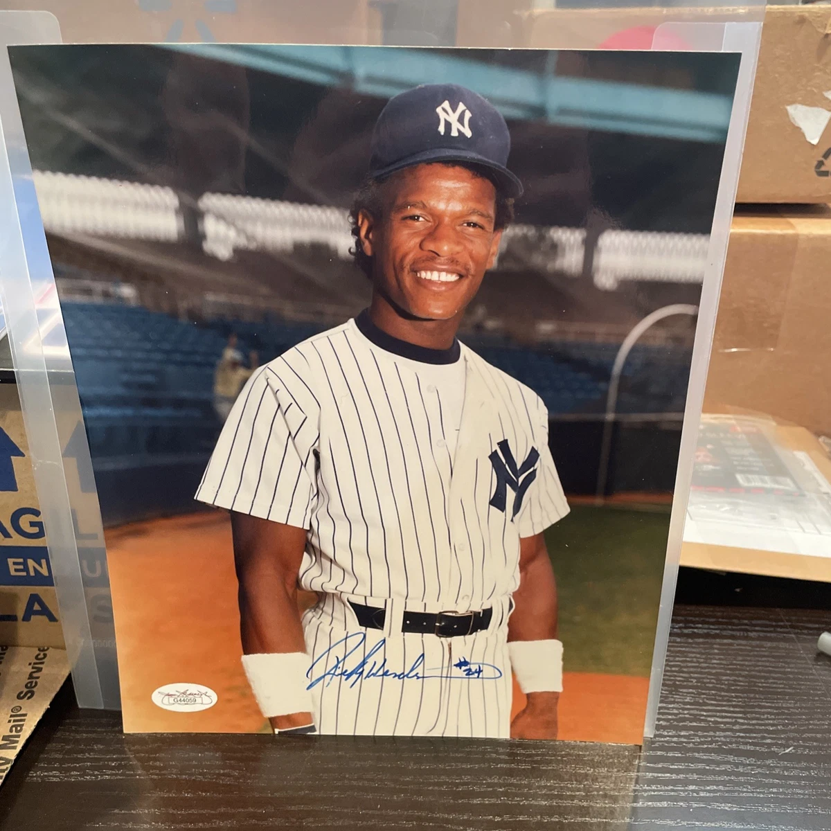 Rickey Henderson MLB Original Autographed Photos for sale | eBay