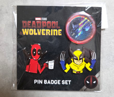 Deadpool & Wolverine Disney MARVEL Pins X-Men Comic Movie NEW