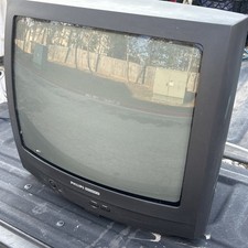 Philips Magnavox March 1998 vintage TV 79200264 Color Curved Screen CRT 20  