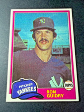 Ron Guidry 1981 Topps #250