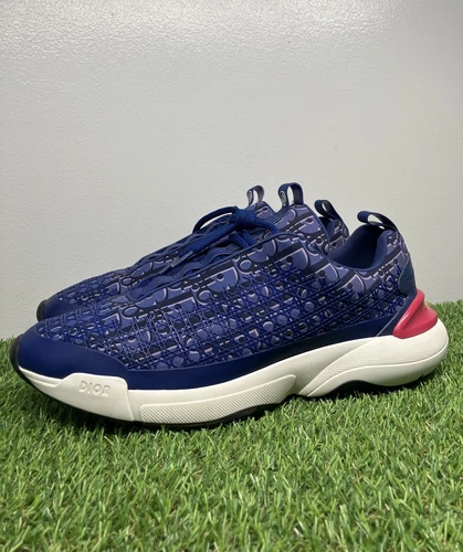 Taille 45 (12 US) Dior B24 Dior B24 ' Bleu Rose ' EXCELLENT ÉTAT !