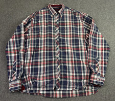 Tommy Hilfiger Dress Short Mens XL Multicoloured Tartan Check Custom Fit