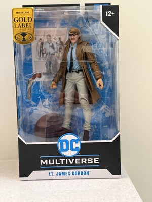 DC Multiverse Gold Label McFarlane JAMES GORDON Batman: Year One 7'' Figure NEW 