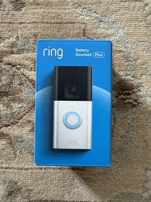 Ring Battery Doorbell Plus Satin Nickel B09WZBPX7K FAST SHIPPING