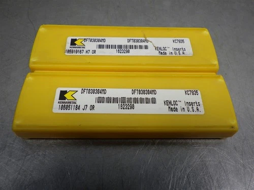 10 NEW! Kennametal Carbide Inserts DFT030304MD KC7935