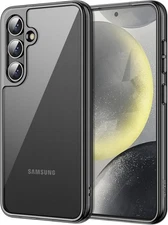 JETech Case for Samsung Galaxy S24 5G, Non-Yellowing Shockproof S24, Black 