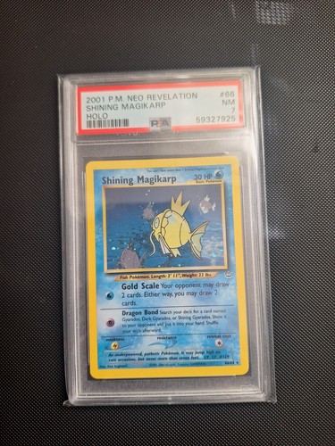 Shining Magikarp (Unlimited) graded PSA 7 for sale on eBay