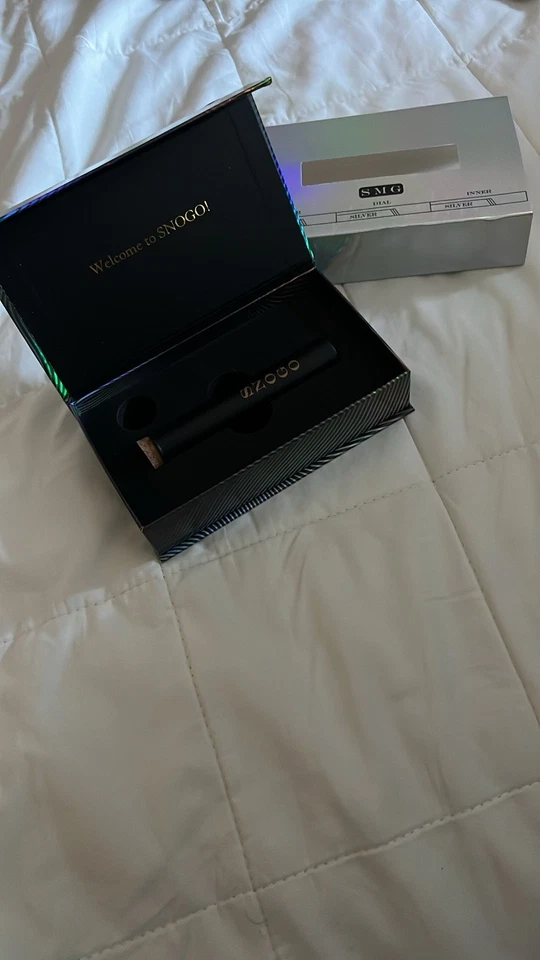 Snogo Bump Straw. SMG design SILVER. Brand New Unused. - Image 2 of 4