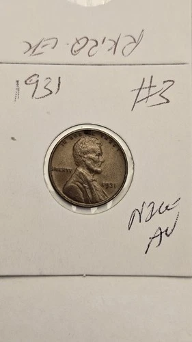 wheat penny 1931 SHARP AU DETAILS 1931-P SEMI-KEY LINCOLN CENT LOT #3