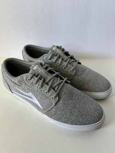 Lakai Griffin hellgrau Textil Skateboard Komfort Schuhe Herren Größe 10 - Bild 5 von 24