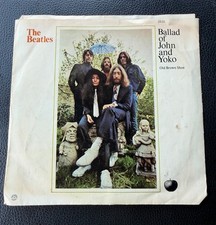 Beatles The Ballad Of John And Yoko Old Brown Shoe Apple 2531 45rpm W/PS! (1969)