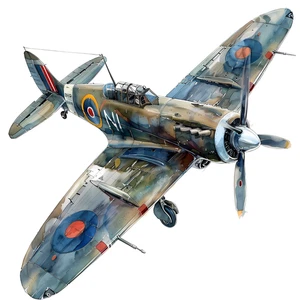 Military World War Planes Fighter Jet Bomber Aeroplane Self Adhesive Sticker