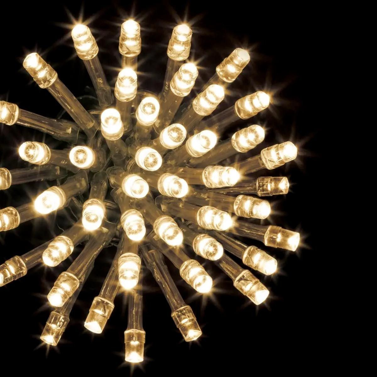 Guirlande de Noël lumineuse 50m pour illuminer grand sapin et jardin