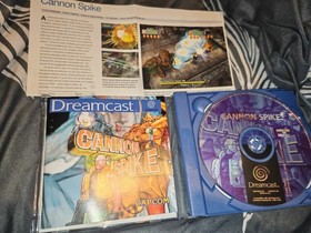 Cannon Spike Dreamcast Mint Condition All Around