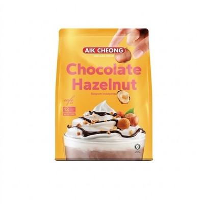 Aik Cheong Chocolate Hazelnut Instant Premix 456g 12 Sachets Made in  