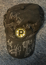 2004-05 Providence Bruins Team Signed Autographed Hat - Patrice Bergeron