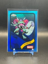 2025 Topps Chrome Marvel THROG #46 Blue Refractor (095) /299 RAW