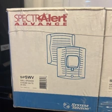 System Sensor SPSWV Wall Mount Speaker Strobe - White BRAND NEW