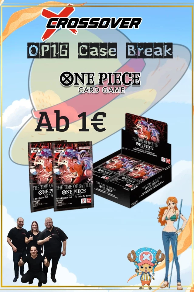 One Piece Case Break OP16 ab 1€
