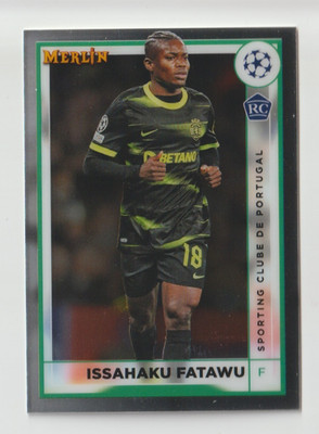 2022-23 Topps Merlin UEFA #128 Issahaku Fatawu RC - Sporting Club De Portugal