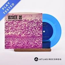 Hüsker Dü - Eight Miles High - Blue Translucent Repress 7" Vinyl Record - NM/NM