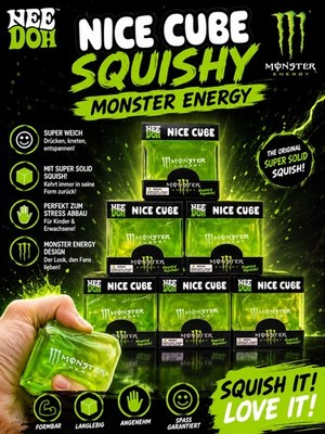 Nee|doh Nice Cube Stress Ball Squishy Sensory Figet Decompression Toy