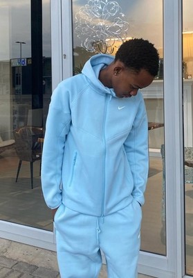 Nike x Nocta Tech Fleece Hoodie & Jogger Set BABYBLAU  Neu mit Etikett