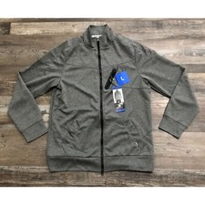 Spyder Active Mens Large Gray Full Zip Jacket New with Tags