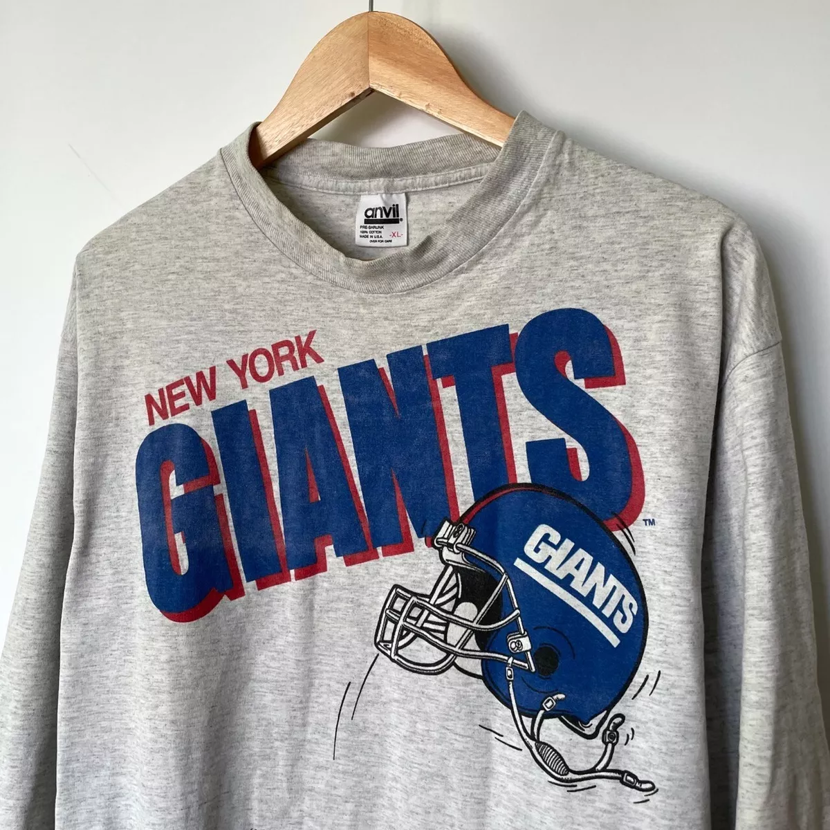 Long sleeve new york giants clearance shirt