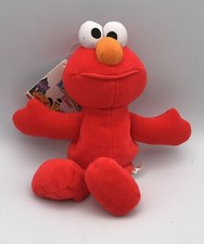 Tyco Sesame Street Beans ELMO Muppet 8" Plush Vintage 1997 w/ Tag