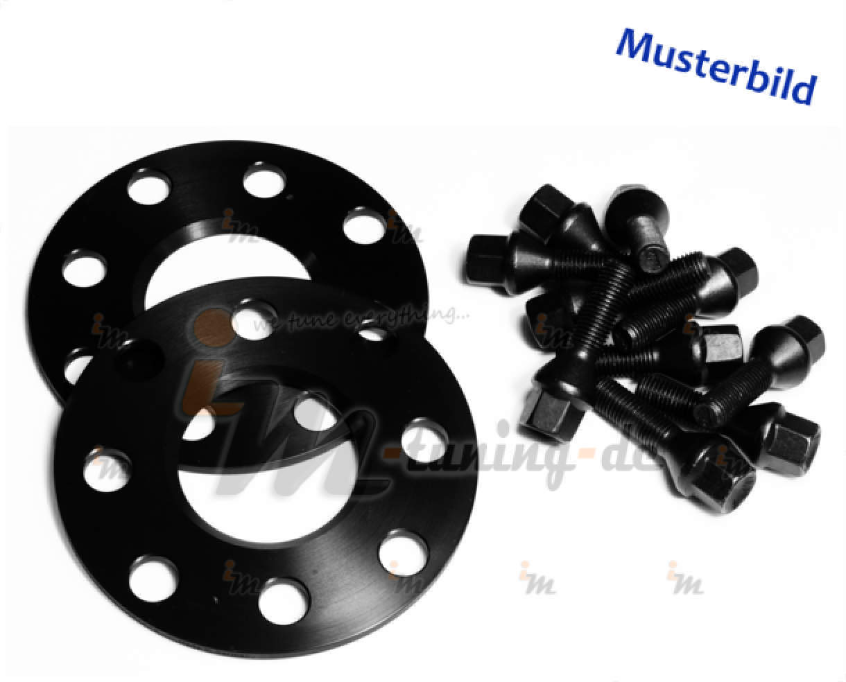 Eibach Spurverbreiterung VA+HA ABE 40/50mm Schwarz Für BMW X3 E83 X5 E53
