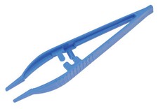 5" Disposable Plastic Forceps/Tweezers, Pack of 1 - Eisco Labs